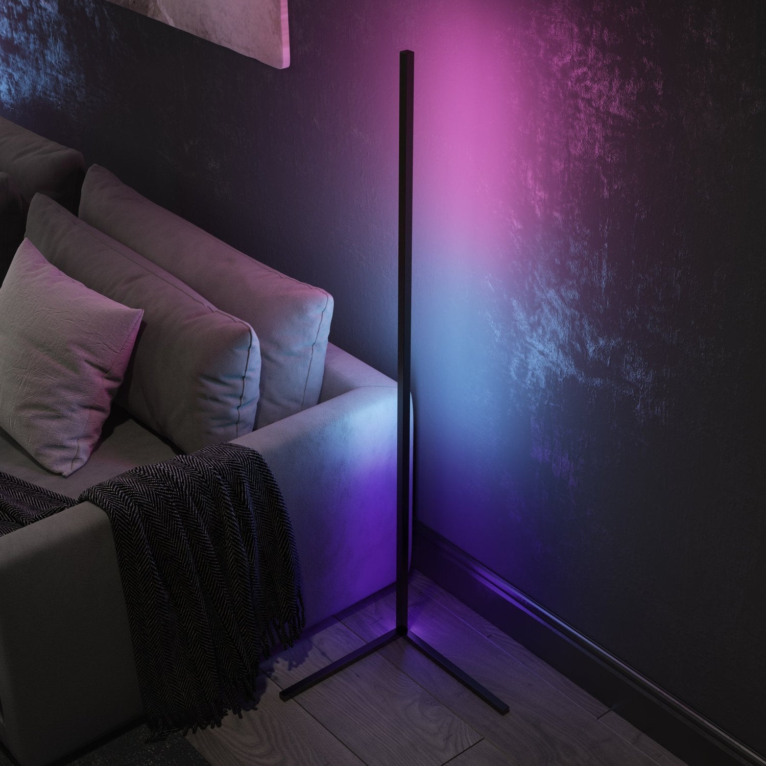 apex corner floor lamp