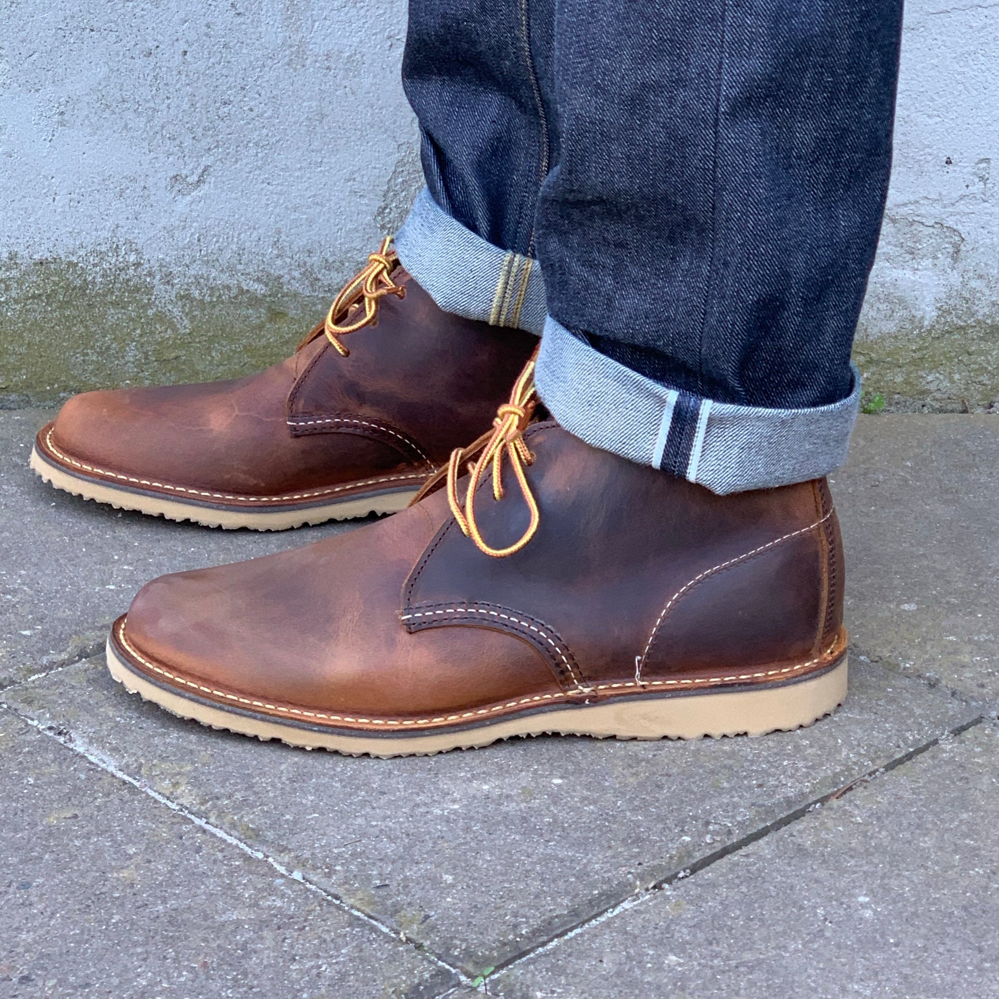 Red Wing Heritage Weekender Chukka Boot Copper Rough Tough Chukka Boots ...