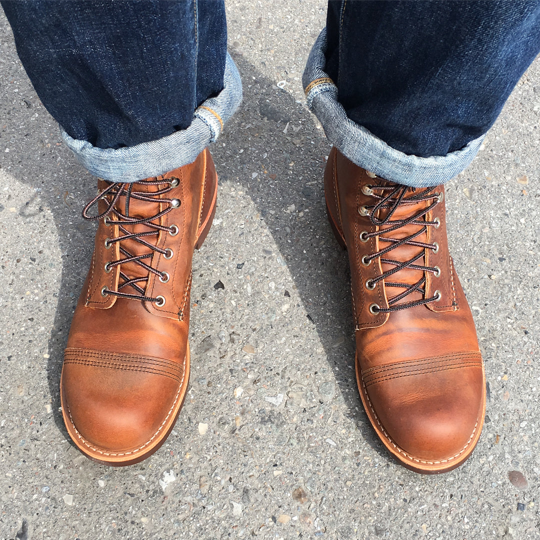 red wing iron ranger cap toe