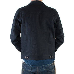 tellason black denim jacket