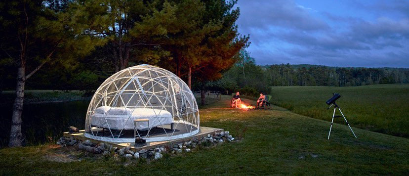 Source: Comfy Dome Glamping