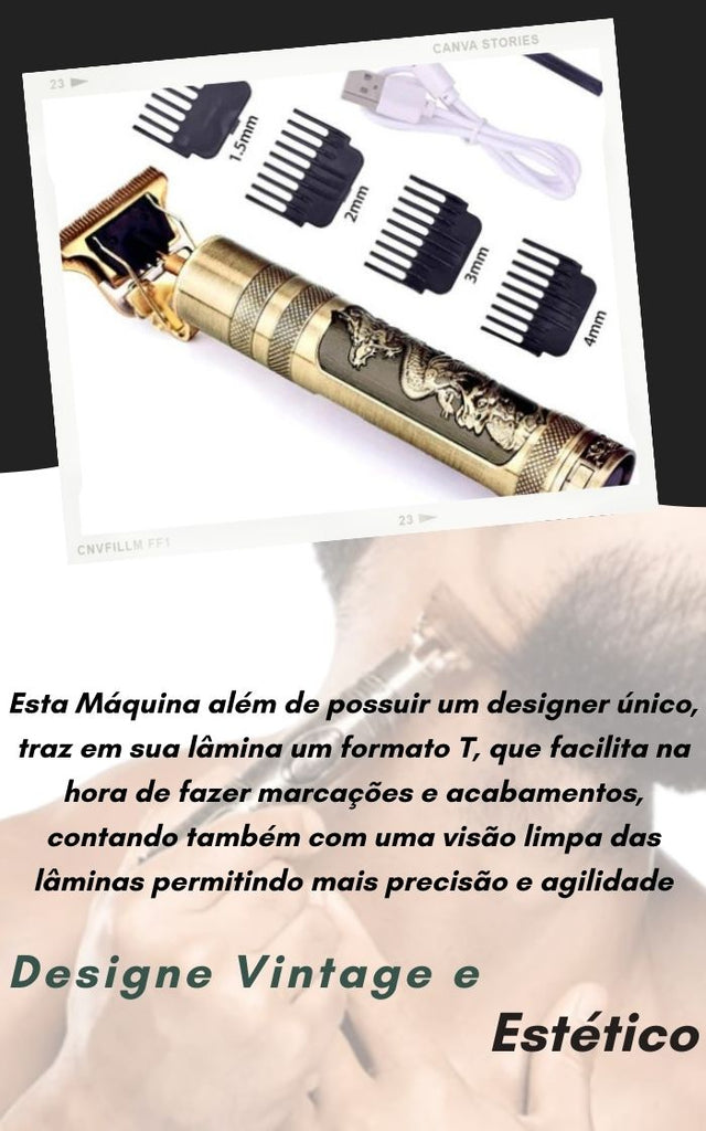 Maquina barbeiro profissional