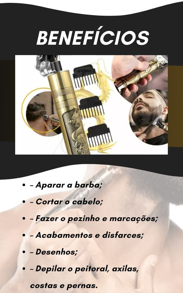 Maquina barbeiro profissional