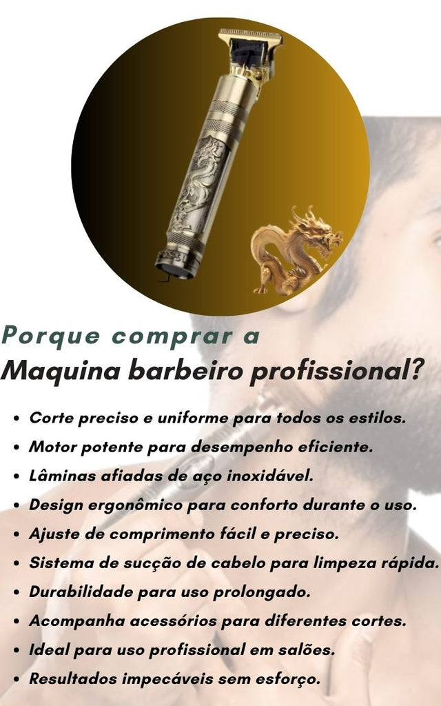 Maquina barbeiro profissional