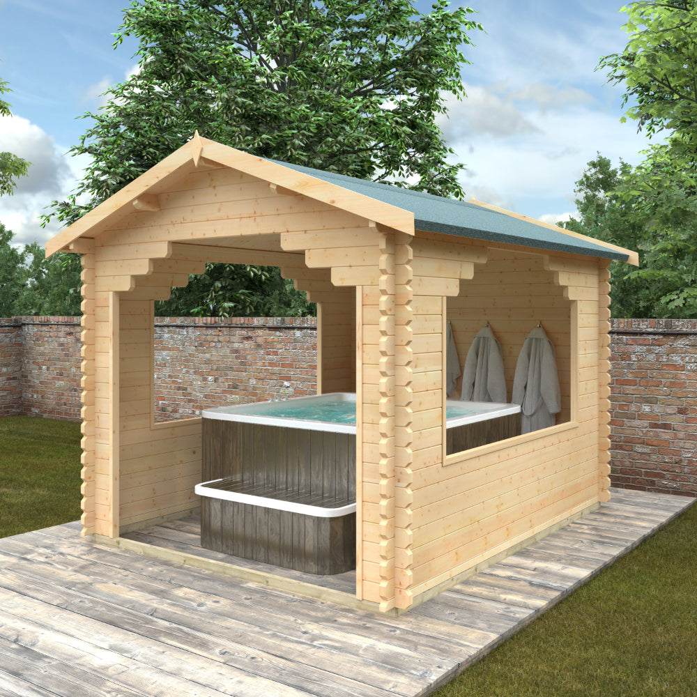 Stowe 44mm Log Cabin Right 12x10