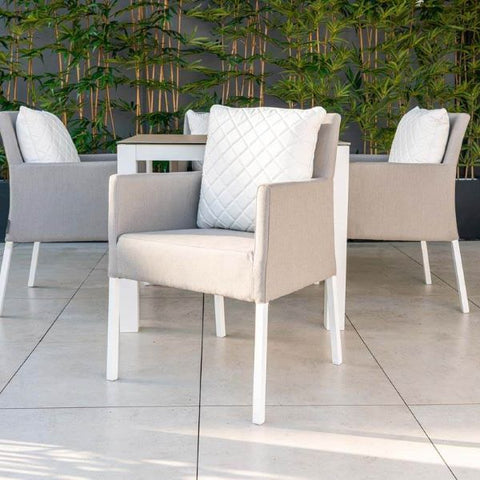 Westminster Pacific Dining Table and Mirage Chairs