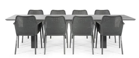 Westminster Matric Rectangular 300 x 100cm Linear Table with 8 or 10 Chairs