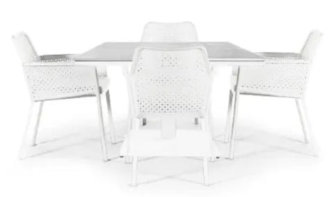 Westminster Matrix Square 90 x 90cm Rising Table with 4 Chairs