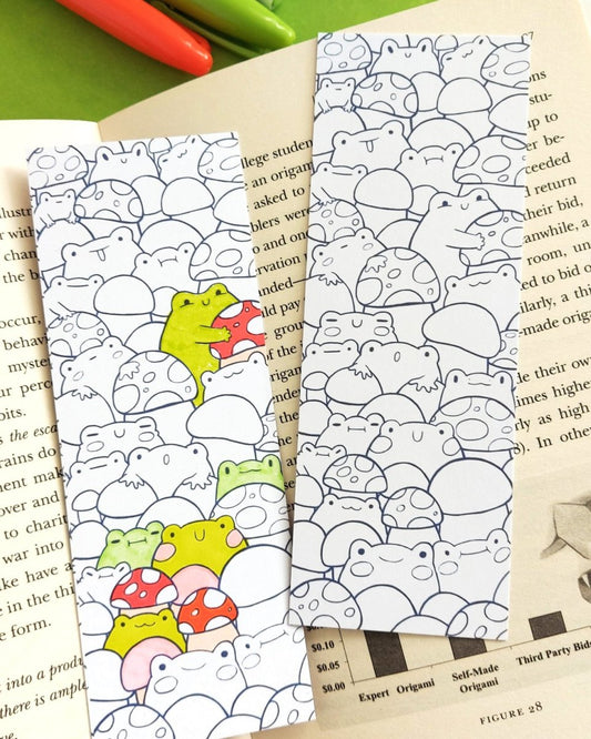 Colourful Frogs Mood Tracker Sticker Sheet – Paperfrog