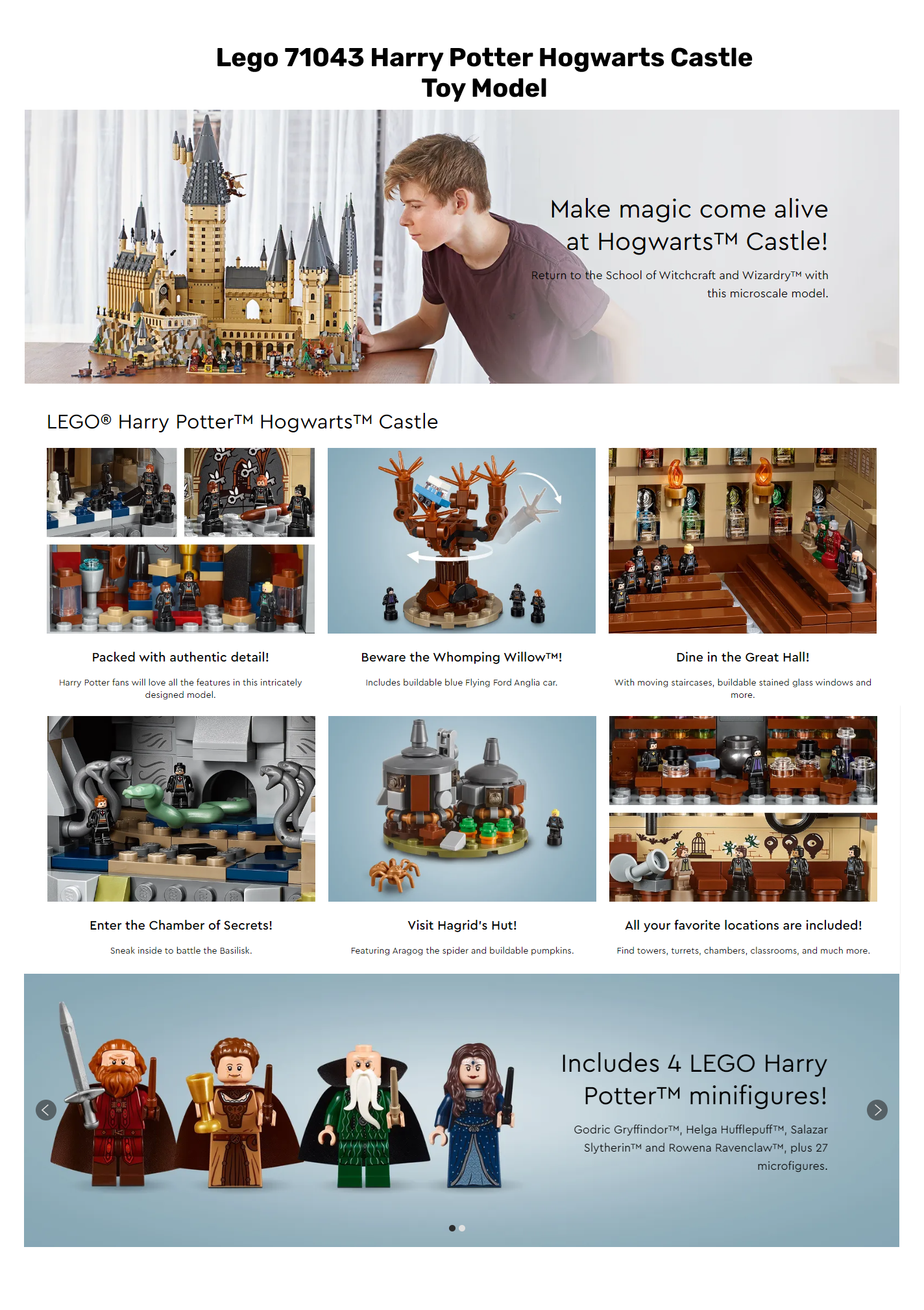 LEGO 71043 Harry Potter Hogwarts Castle