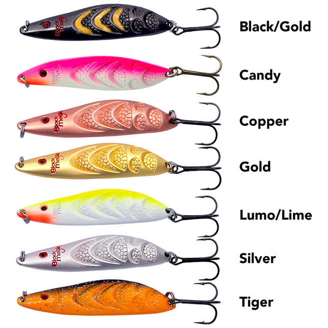 Black Magic Spinmax Baby Brown Lure 13G - Gold/Brown