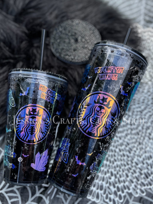 Scream Snowglobe Tumbler – Jessica's Crafts, Cups, & Such