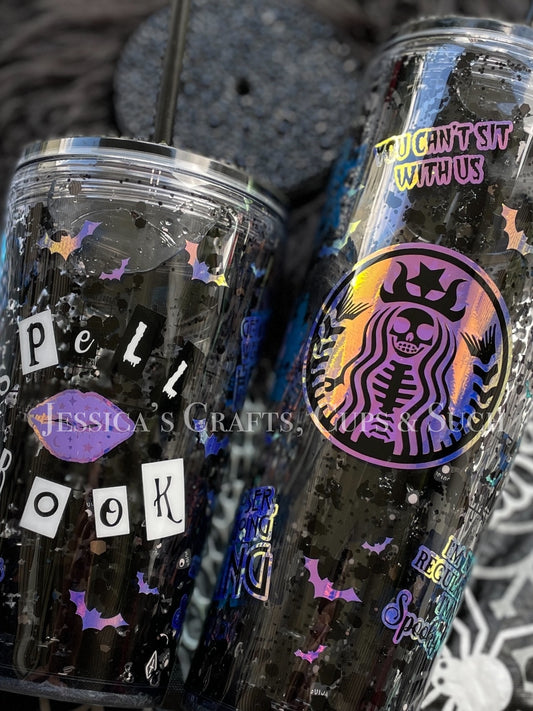 XOXO Snowglobe Tumbler – Jessica's Crafts, Cups, & Such