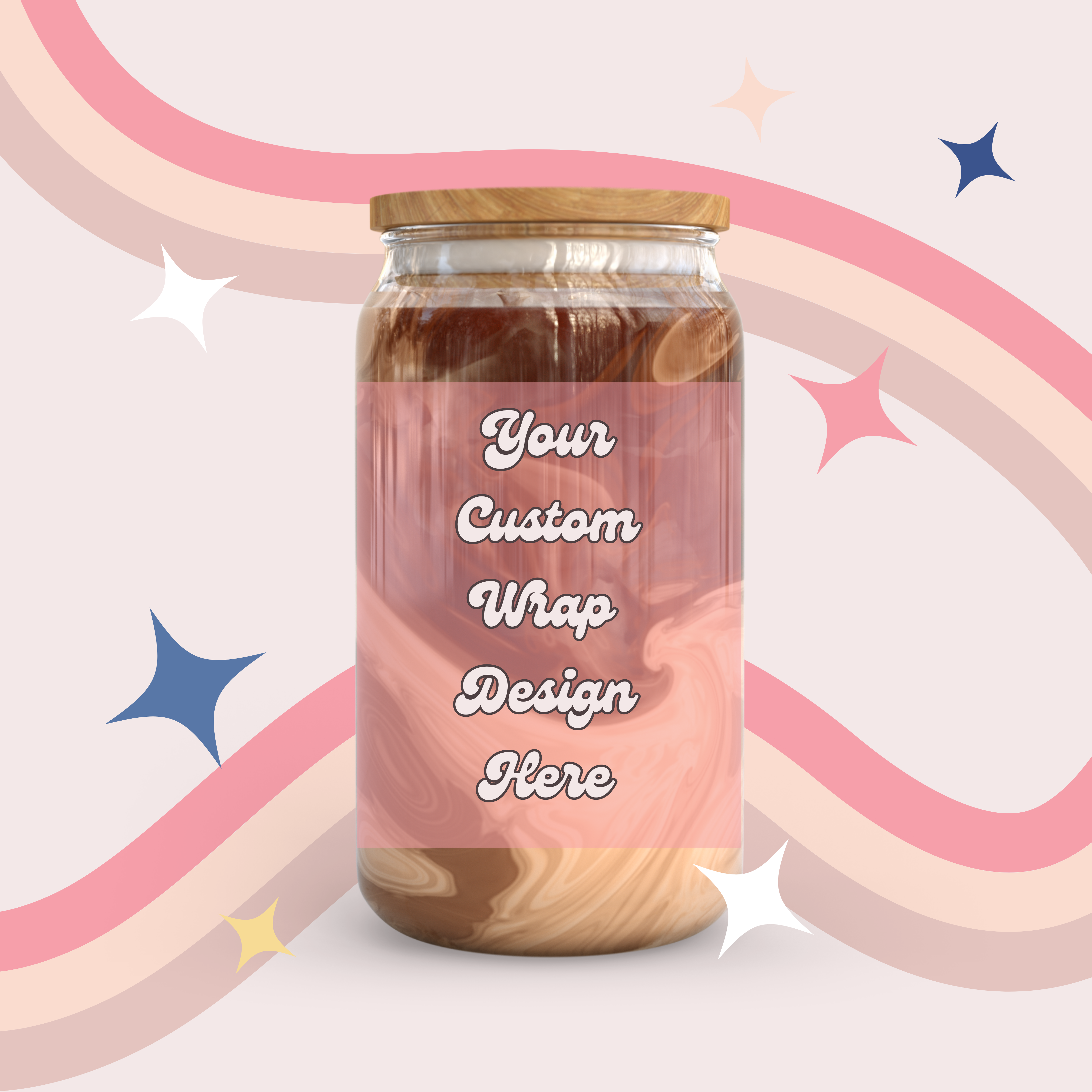 300 pcs Custom Order UV DTF 16 oz Cup Wraps – The Lovely Design Shop Screen  Print Transfers