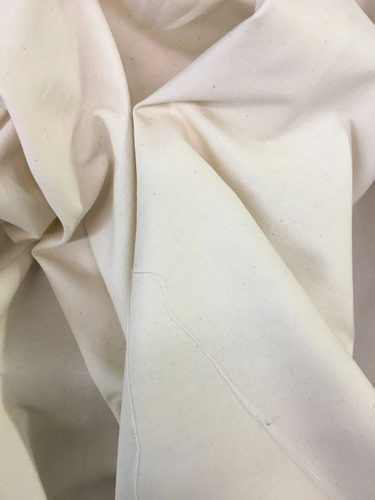 100% Cotton Muslin, Bleached White Muslin, 60 Wide