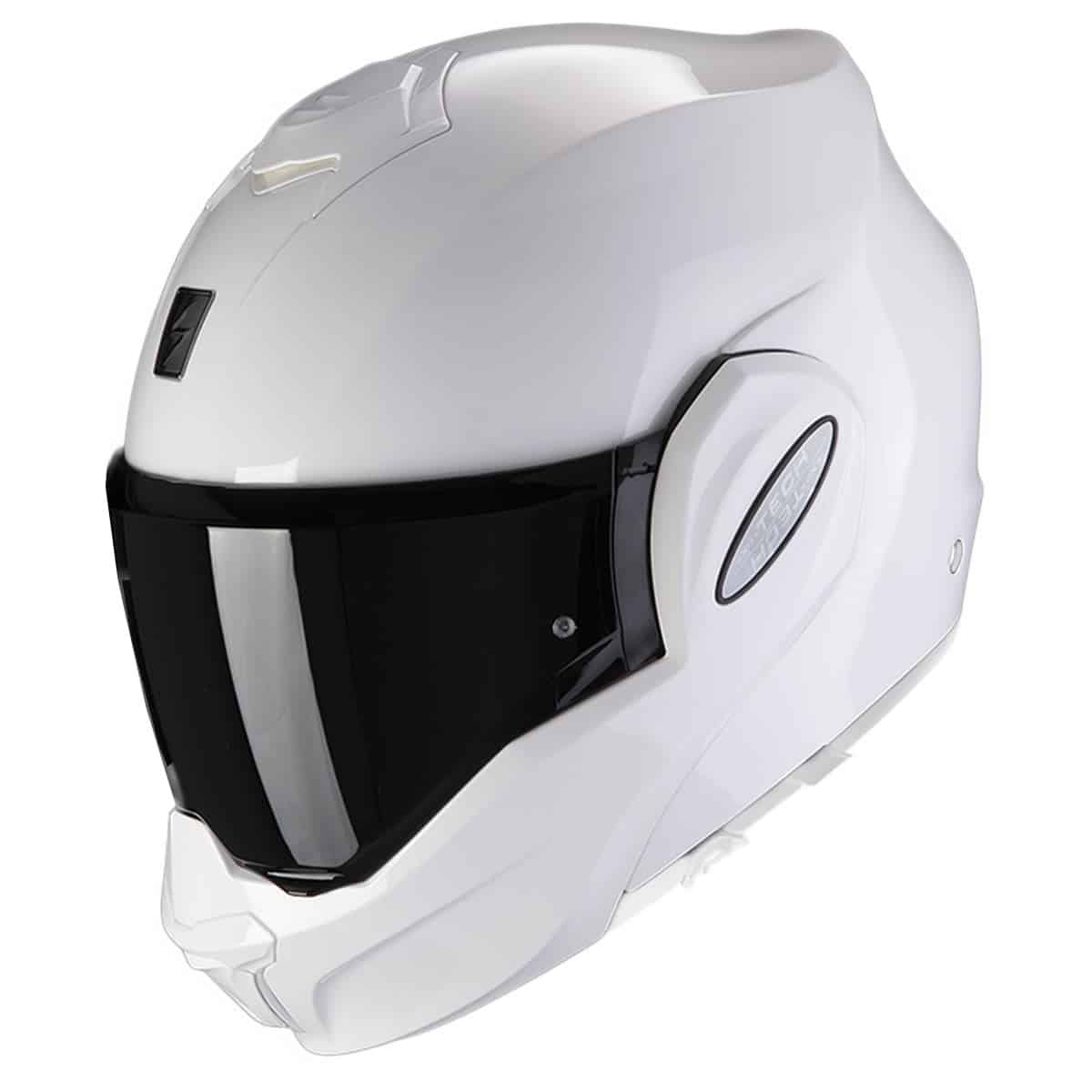 Image of Scorpion Exo-Tech Evo Flip Helmet - Gloss White