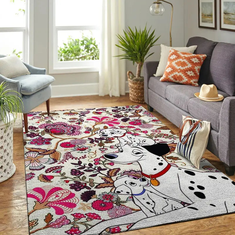 101 Dalmatians Disney Movie Living Room Area No5562 Rug