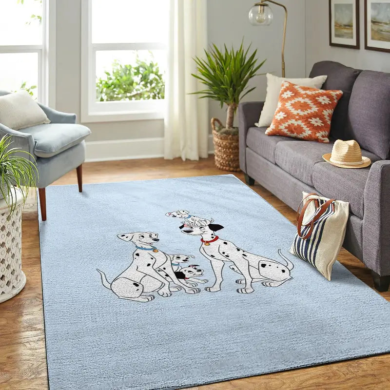 101 Dalmatians Disney Movie Living Room Area No5567 Rug