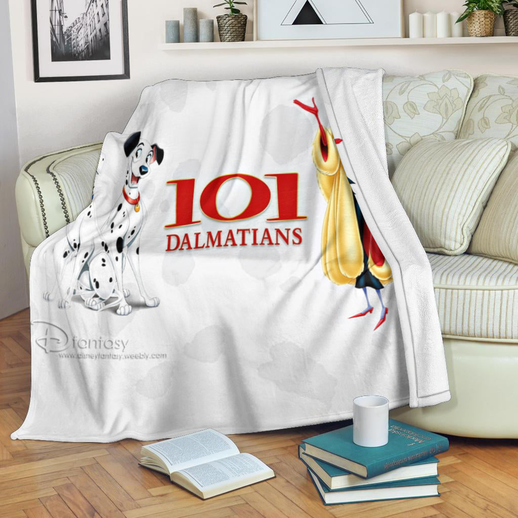 101 Dalmatians Poster 3 3d Full Printing Fleece Blanket