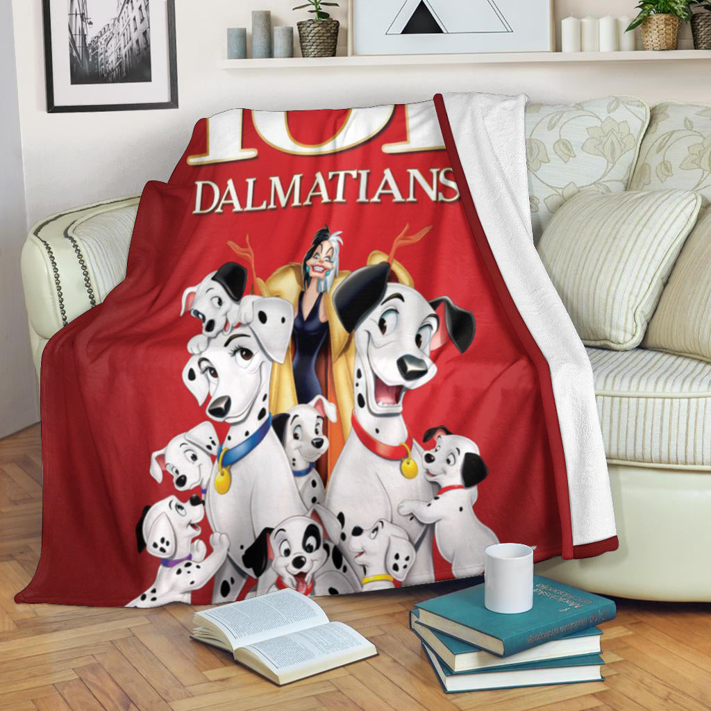 101 Dalmatians Poster 5 3d Full Printing Fleece Blanket