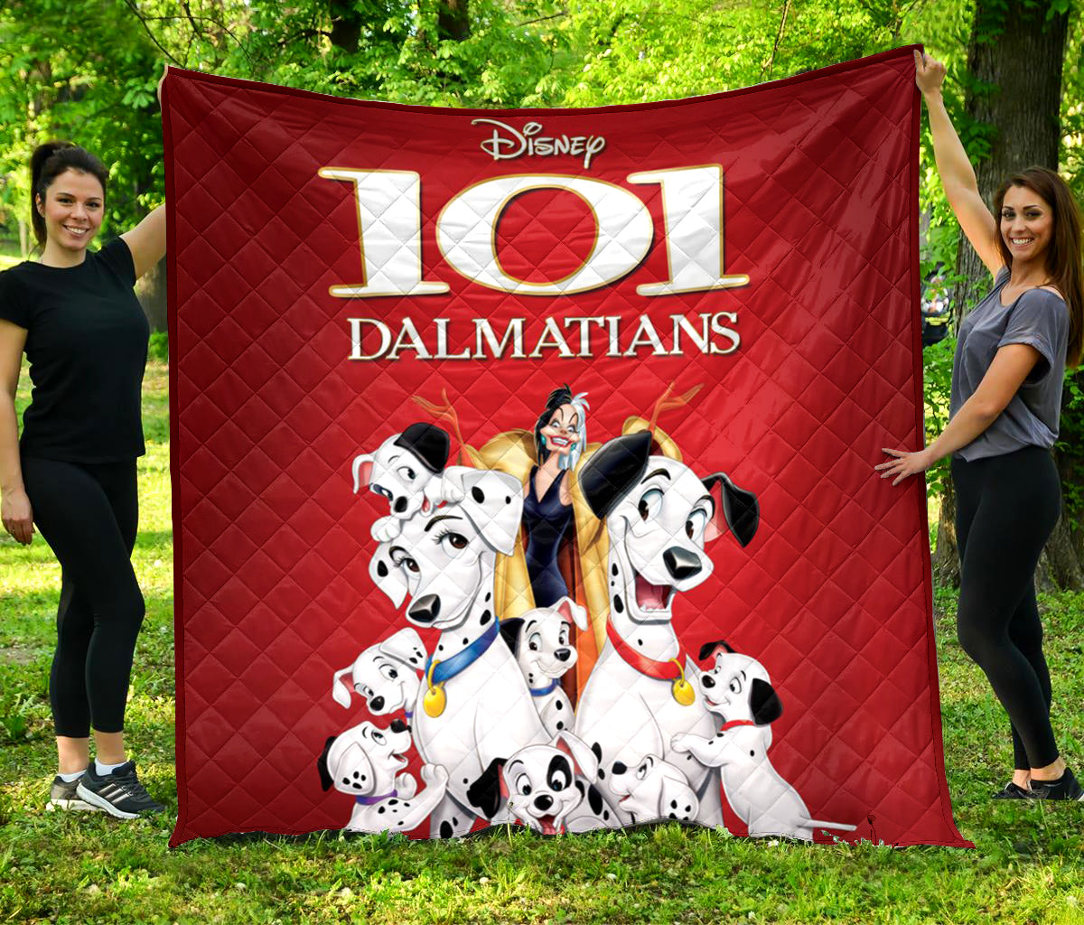 101 Dalmatians Poster 5 3d Full Printing Quilt