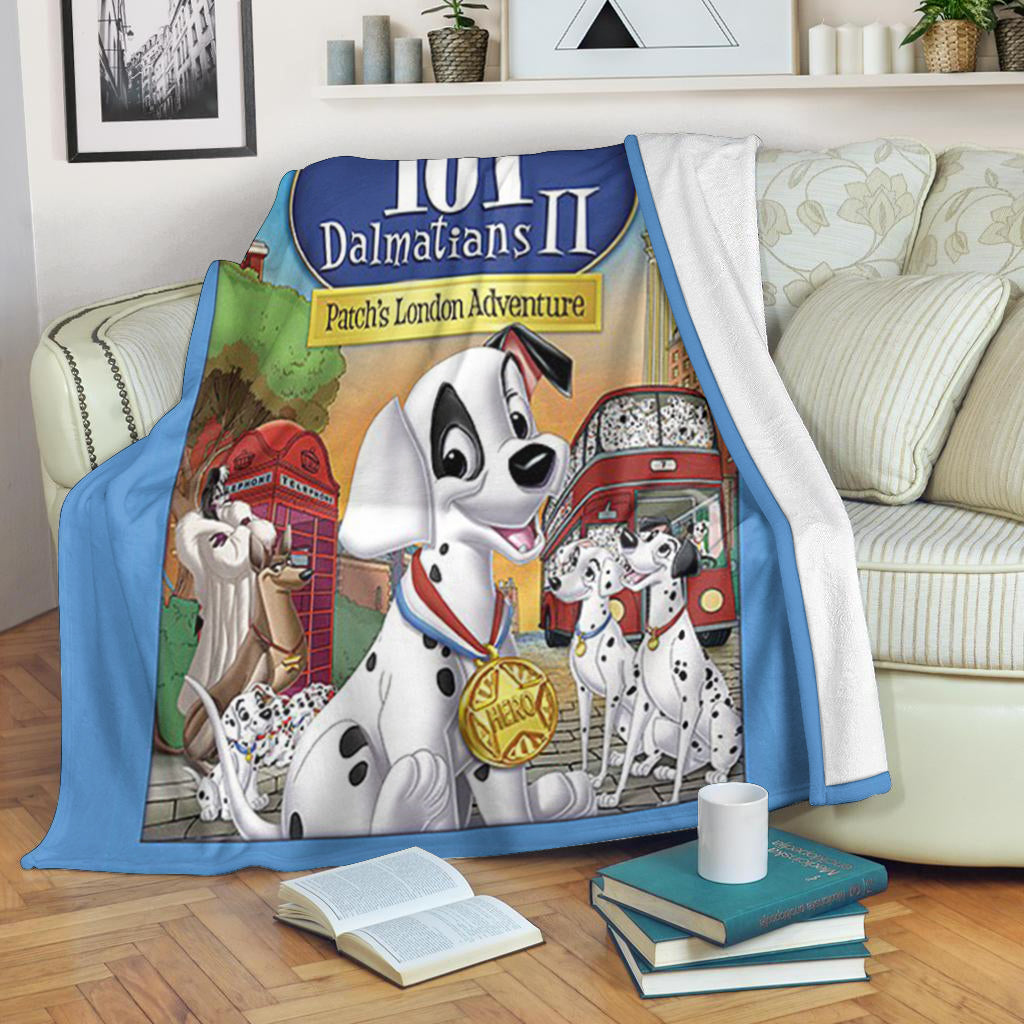 101 Dalmatians Poster 6 3d Full Printing Fleece Blanket