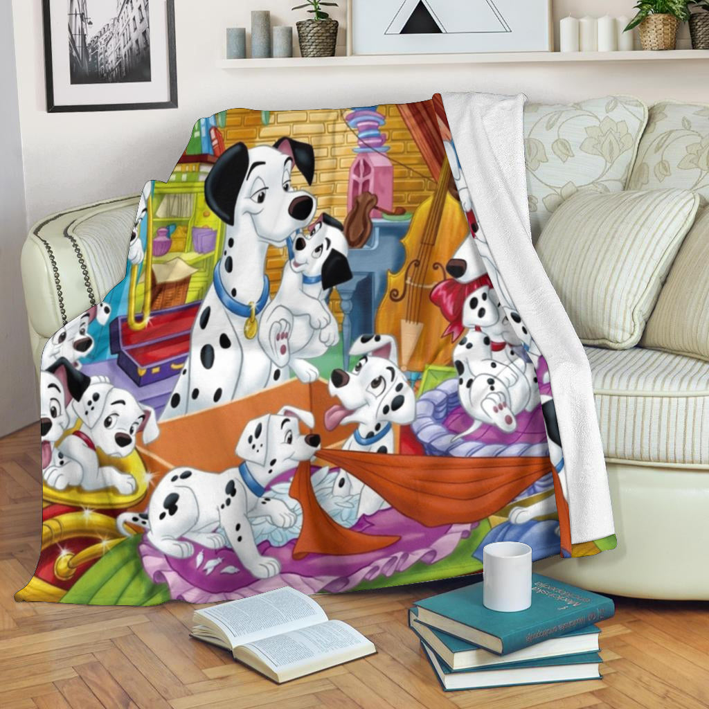 101 Dalmatians Poster 8 3d Full Printing Fleece Blanket