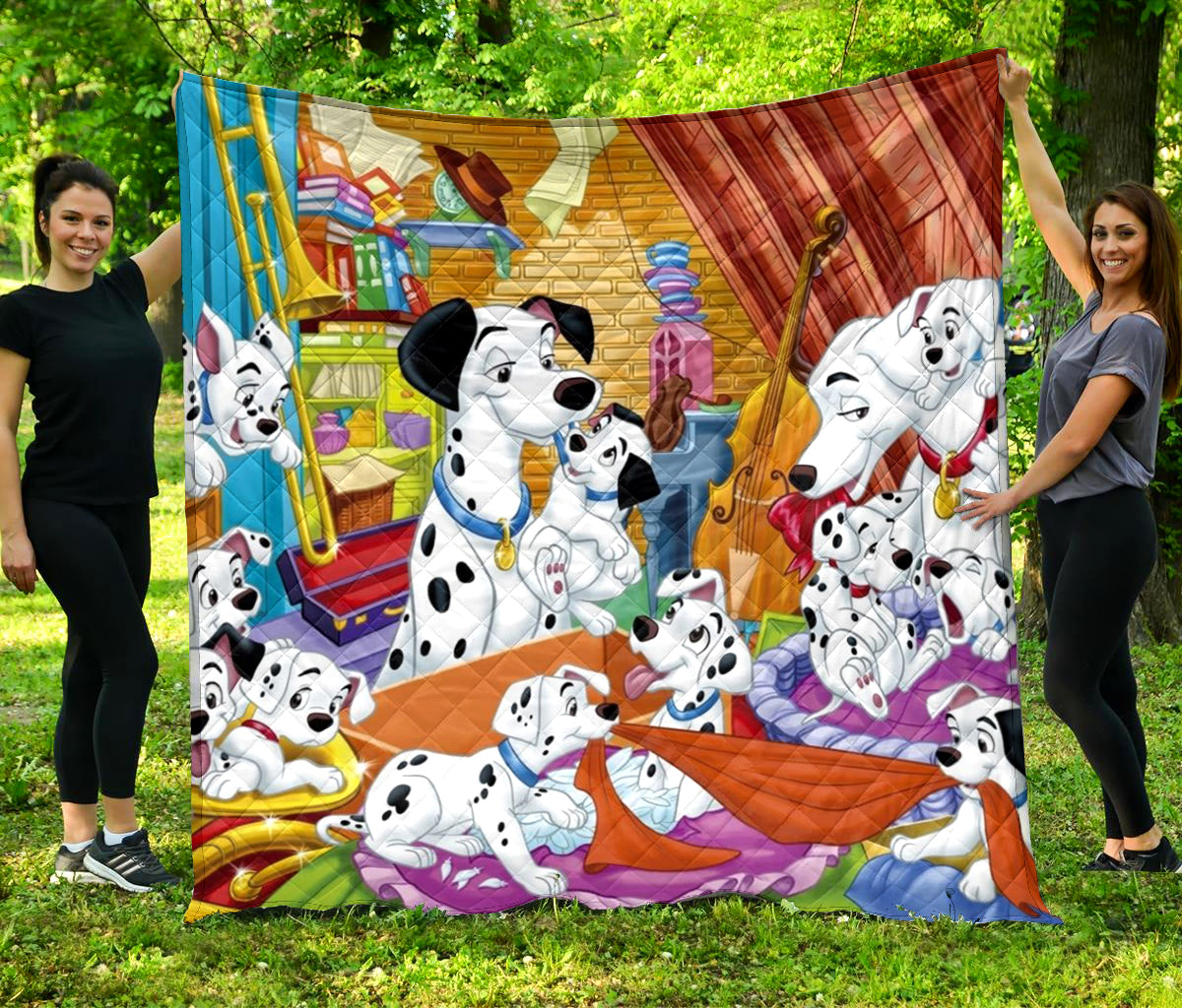 101 Dalmatians Poster 8 3d Full Printing Quilt