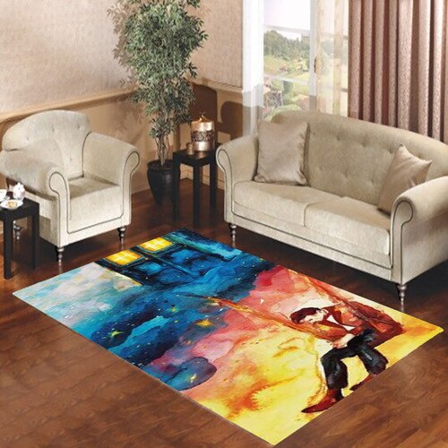 A CLOUD DOCTOR WHO Living room carpet rugs