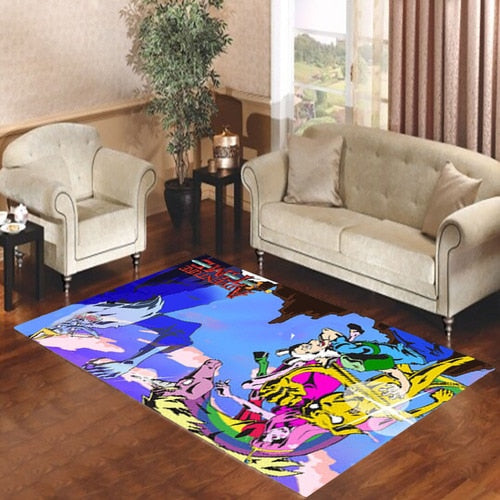 Adventure Time Wow 3 Living room carpet rugs