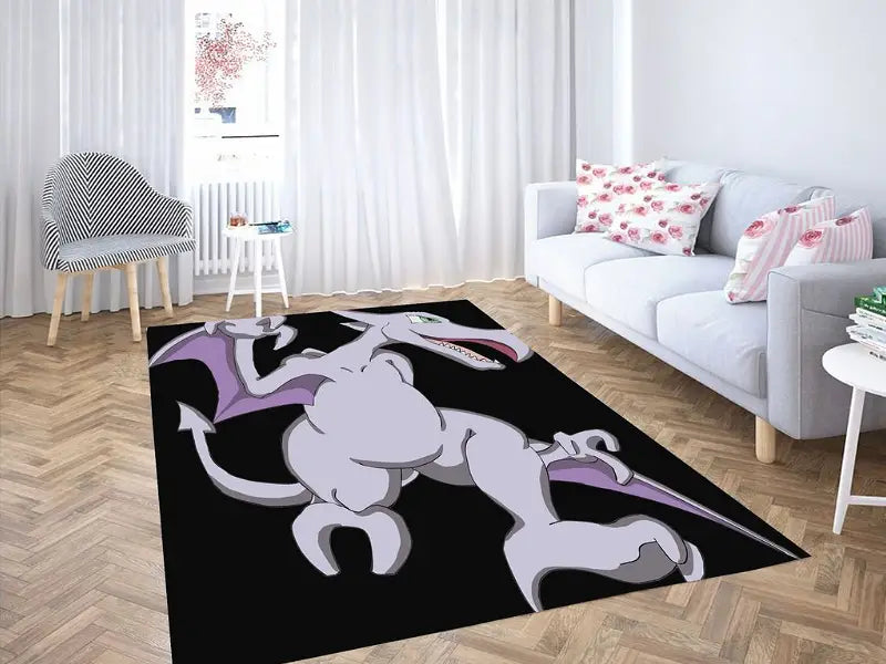 Aerodactyl Pokemon 3D Area Rug Living Room And Bed Room Home Decor Carpet