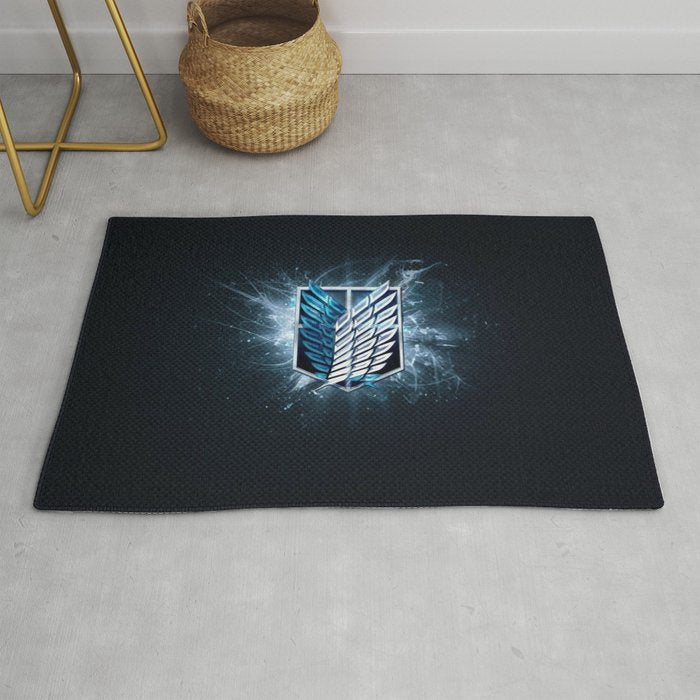 Aesthetic AOT v.2 3D Area Rug Living Room And Bed Room Home Decor Carpet