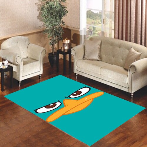 Agent P by Phineas and Ferb Living room carpet rugs