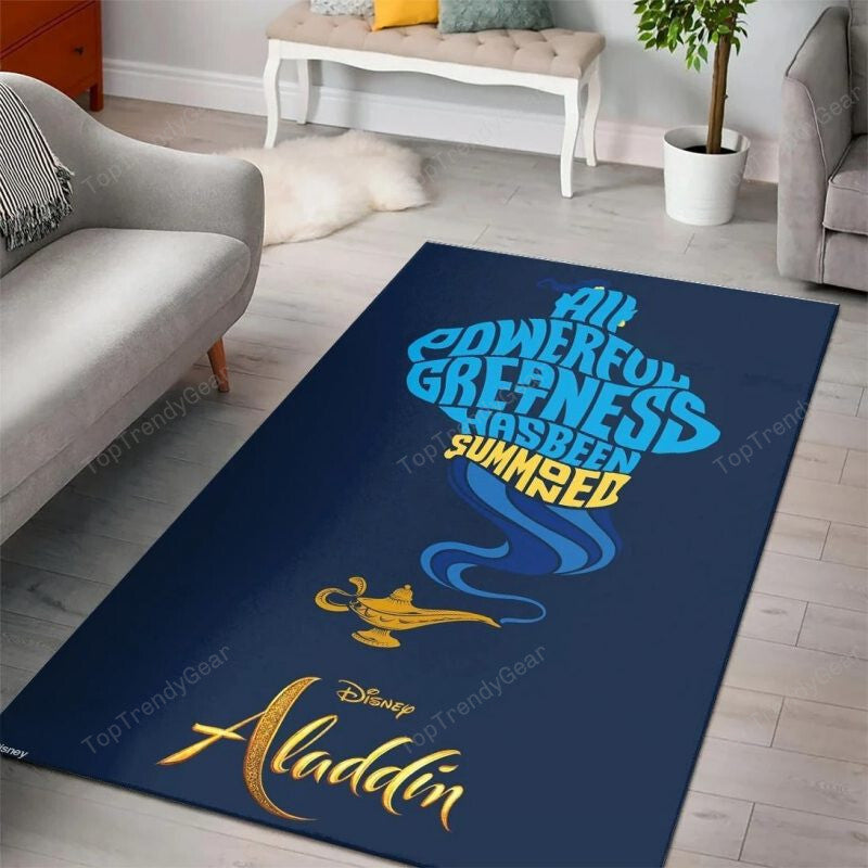 Aladdin Movies Area Rugs For Living Room Rectangle Rug Bedroom Rugs Carpet Flooring Gift RS132996