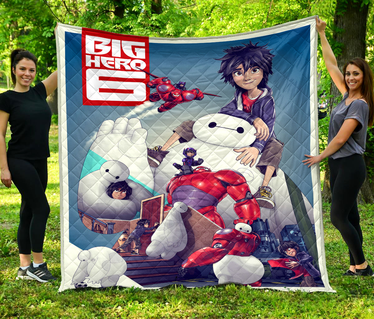 Big Hero 6 Poster 1 3d Full Printing Quilt