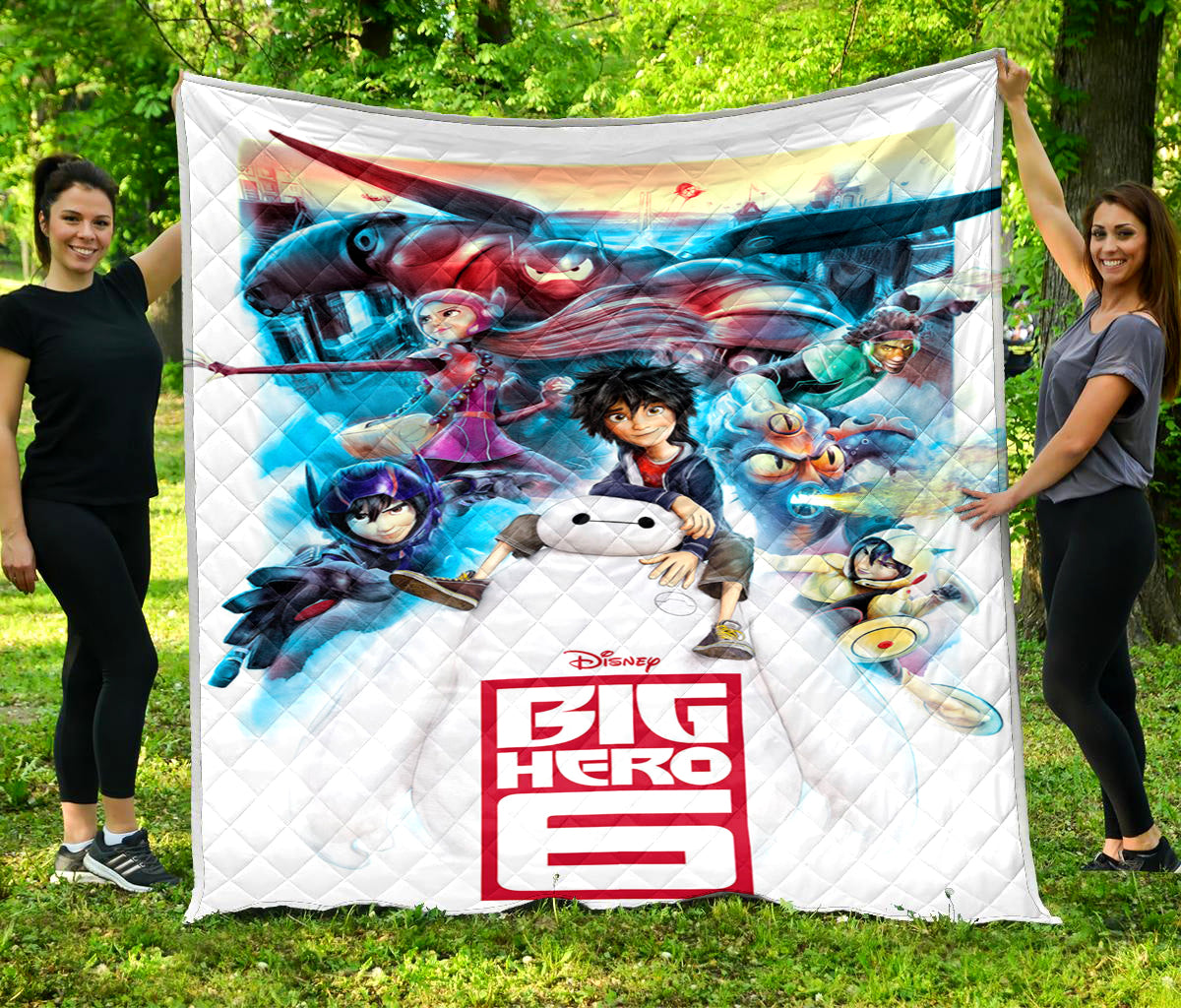 Big Hero 6 Poster 2 3d Full Printing Quilt