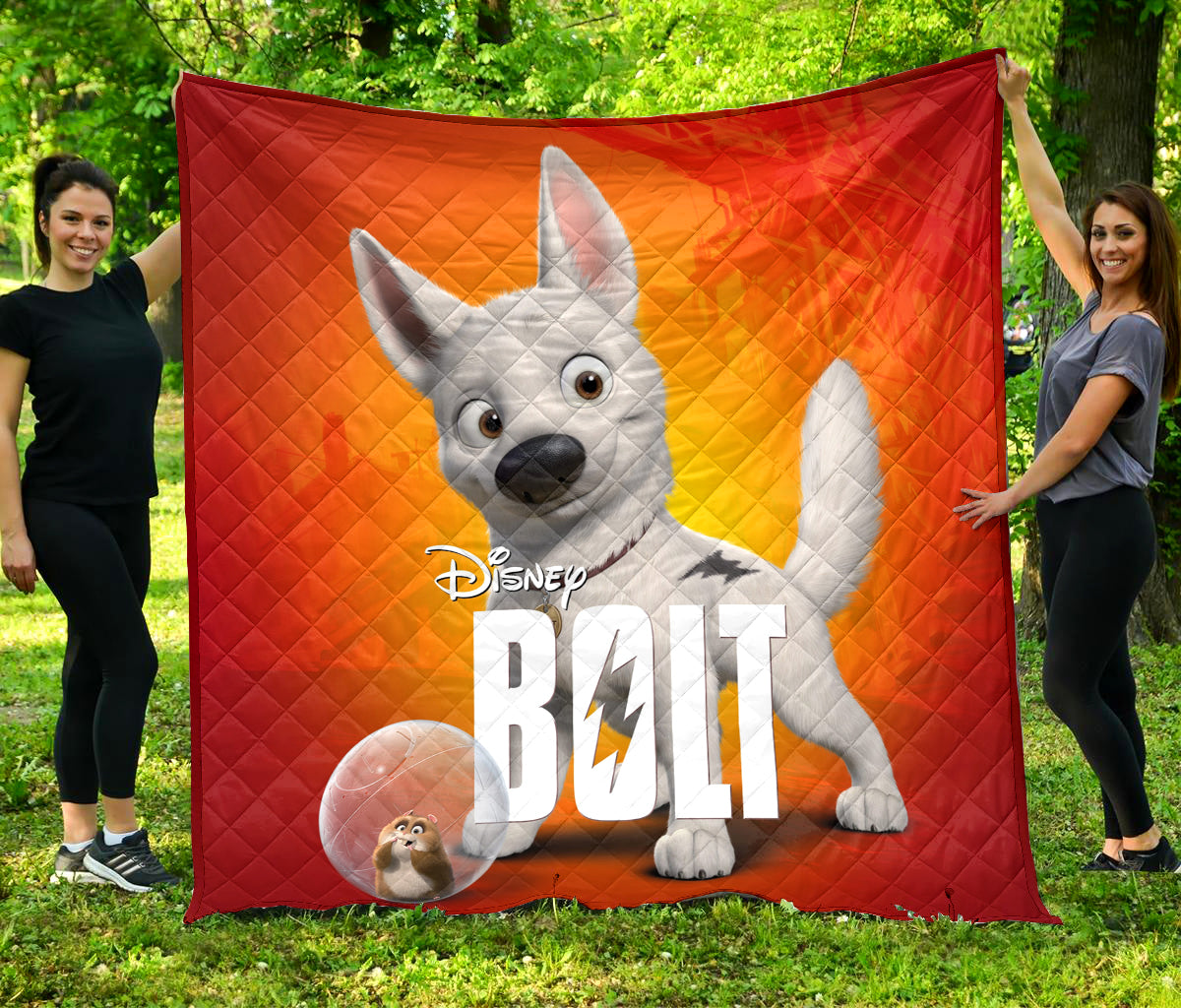 Bolt Poster 4 3d Full Printing Quilt