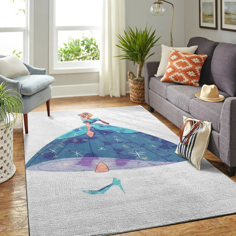 Cinderella Princess Living Room Area No5819 Rug