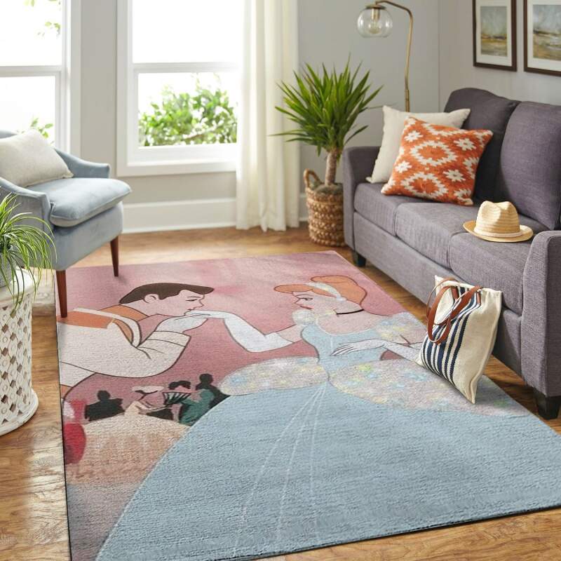 Cinderella Prince Living Room Area Rug