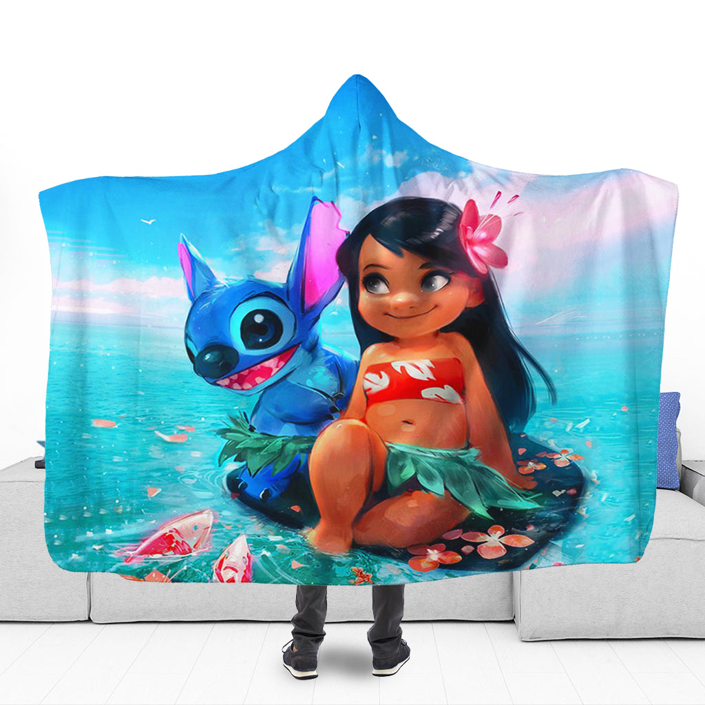 Disney Blanket L%26S Hooded Blanket 4694