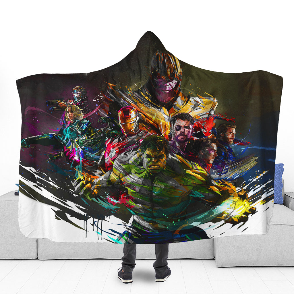 Marvel Blanket IW Colorful Hooded Blanket Amazing High Quality Marvel Hooded Blanket 8764