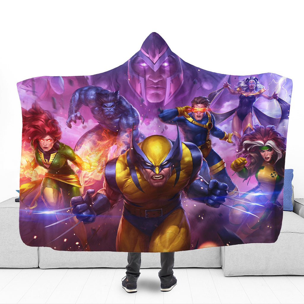 Marvel X-M Blanket X-M Squad Hooded Blanket 7264