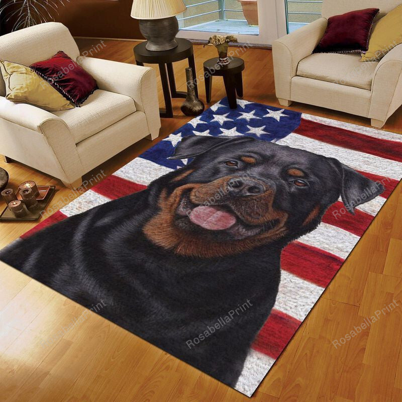 Rottweiler American Carrying You Area Rugs Rottweiler American Hand Woven Tassel Area Rug Kawaii Marvel Rugs For Boys Bedroom