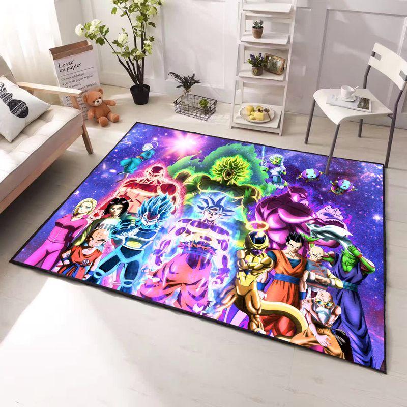 3D Area Rug Living Room And Bed Room Home Decor Carpet Dragon Ball Super