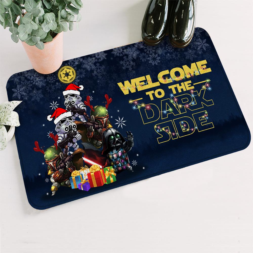 SW Doormat Welcome To The Darkside Christmas Doormat High Quality SW Doormat_1821