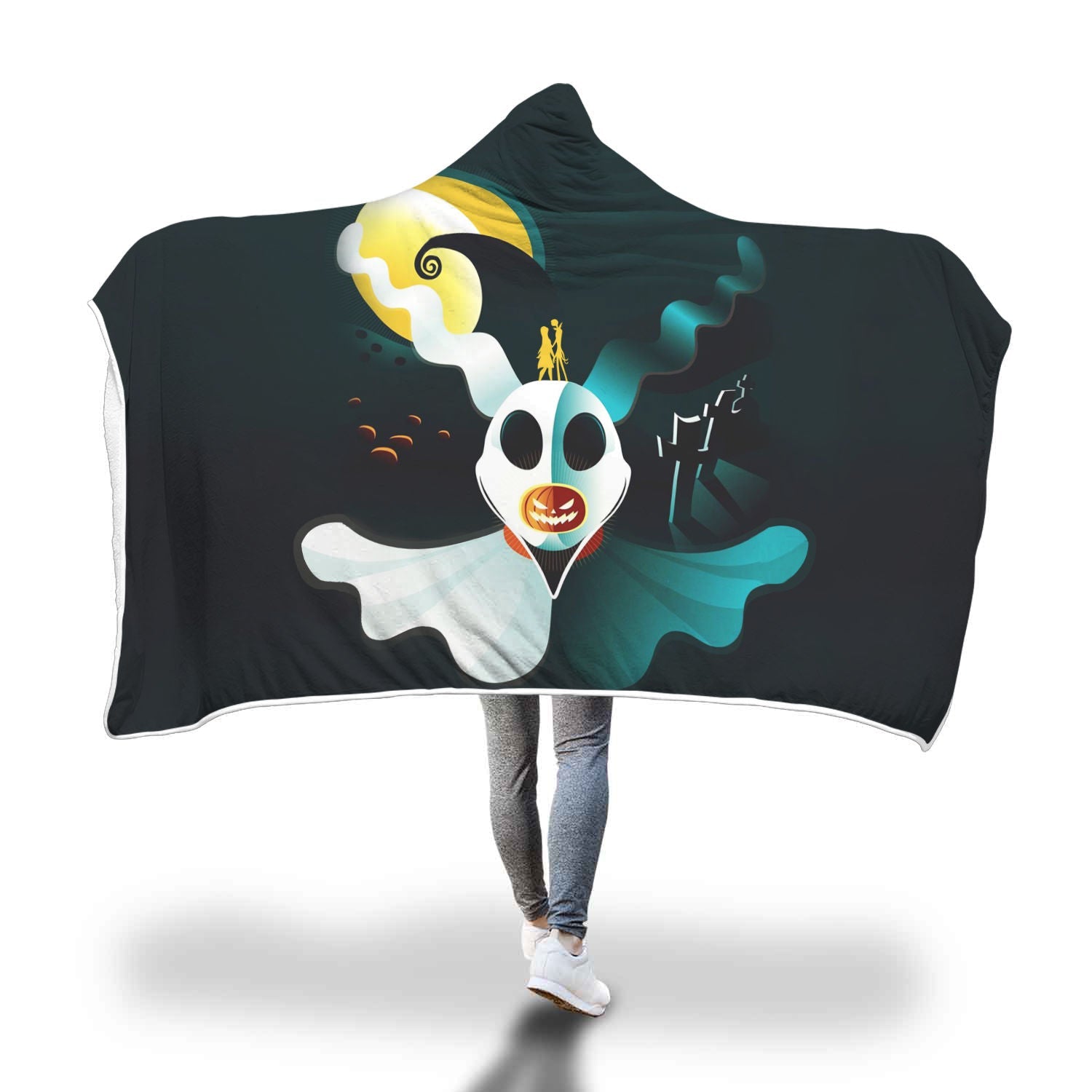 The Nightmare Before Christmas Hooded Blanket 1684