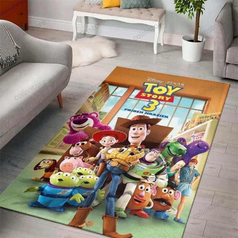Toy Story Woody Disney Area Area Rug Carpet