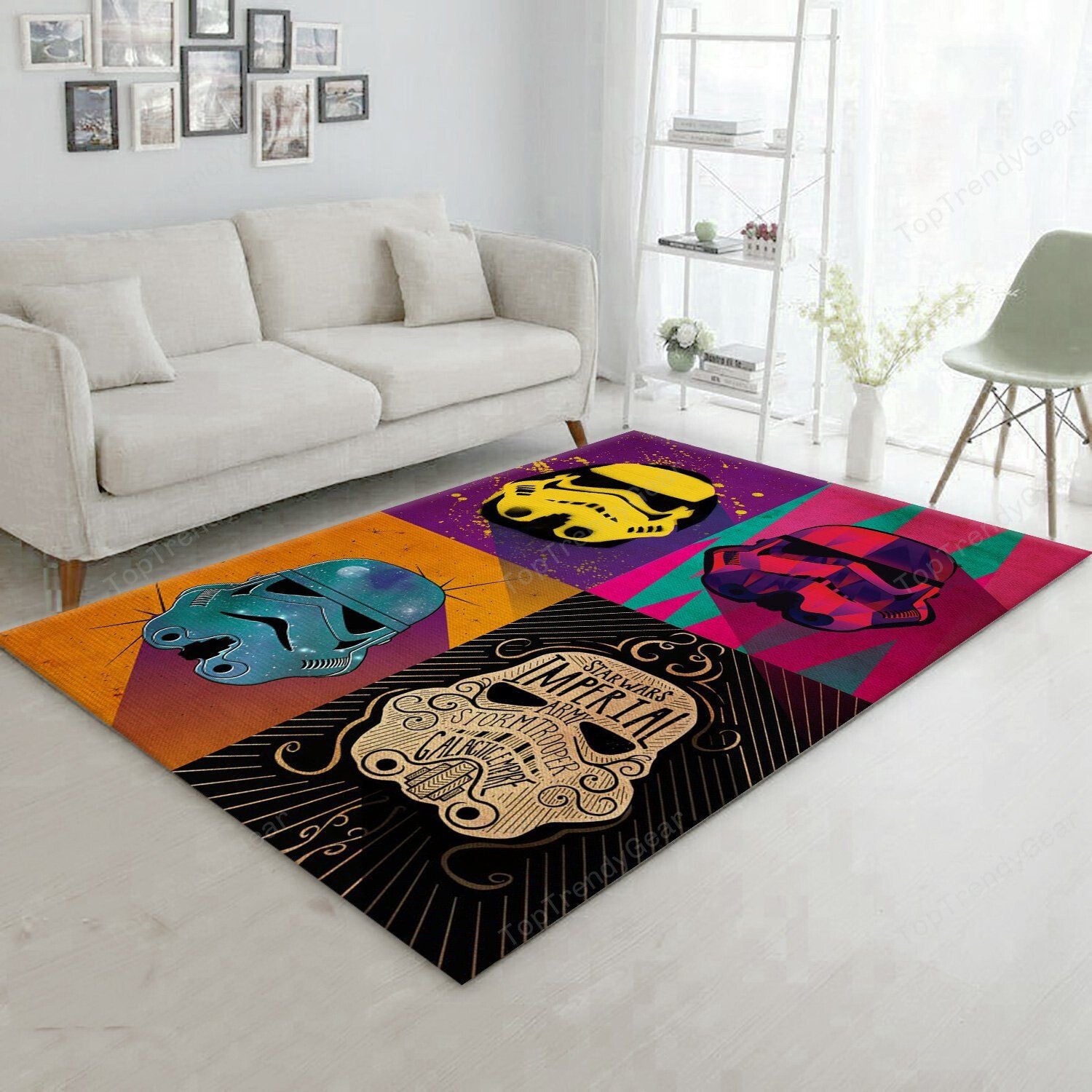 Urban Squad Star War Pop Art Rug Rug Rectangle Area Rugs Carpet For Living Room Bedroom Kitchen Rugs Non-Slip Carpet Rp126889