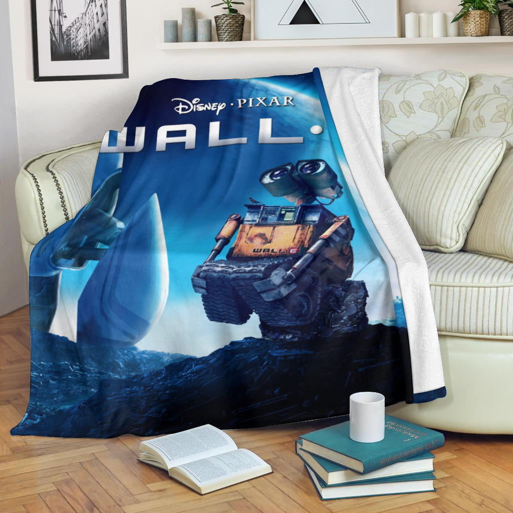 Wall E Poster 8 3d Full Printing Fleece Blanket