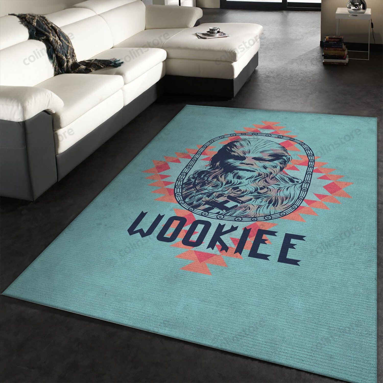 Wookiee Star Wars Movie Area Area Rug Carpet